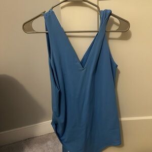 Blue bodysuit